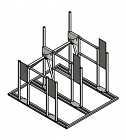 OMA-26.569.B2 турникет ПОДСНЕЖНИК КЛАССИКА