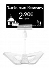 Evolis AC000011 подставка под ценники CRISTAL PRICE TICKET STANDS (80 мм) 25 шт