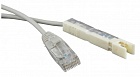 Hyperline PC-110-RJ45-1P-CX-2M-GY патч-корд 110 тип-RJ45, 1 пара, 2 м