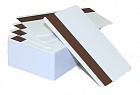 CIMage RUSS-WА076LO пластиковая карта с магнитной полосой цвет белый