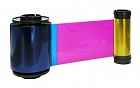 Advent ASOL7-YMCKO500 полноцветная лента YMCKO с чистящим роликом, 500 отпечатков