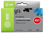 Cactus CLI-451C картридж голубой CS-CLI451C