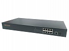 iVue PS10-1F8T-1U POE коммутатор