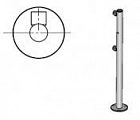 Oxgard Praktika стойка ограждения с отверстием под фиксатор L-образная 2 муфты слева