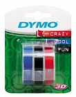 DYMO S0847750 лента для принтеров Omega 9 мм синяя, черная, красная