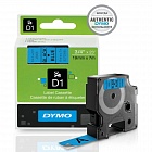 DYMO S0720860/45806 картридж с лентой D1 19 мм черный/голубая лента