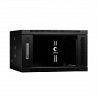 Cabeus 8598c SH-05F-6U60/45-BK шкаф телекоммуникационный настенный 19" 6U дверь стекло