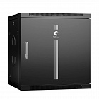 Cabeus 8581c SH-05F-12U60/60m-BK шкаф телекоммуникационный настенный 19" 12U дверь металл
