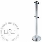 Oxgard ВЗР 2442.09.42 стойка ограждения i-образная передвижная с отверстием под фиксатор