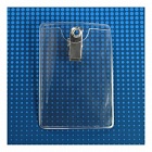 J.A.M. Plastics 504-C кармашек пластиковый вертикальный с клипсой