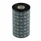 Zebra 02300BK11045 красящая лента Воск Zebra 2300 110 мм/450 м