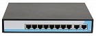 NIKOMAX (Gigalink) GL-SW-F005-08P коммутатор неуправляемый, 8 PoE + 2 порта