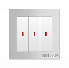 Bas-IP KS-03 три механических переключателя