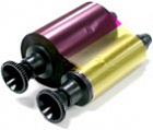 Evolis R3011 полноцветная лента 5 Panel Color ribbon - YMCKO 200 отпечатков