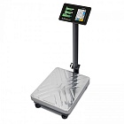 Mertech 3787 торговые напольные весы M-ER 333 ACP-150.20/50 "TRADER" с расч. стоимости LCD с RS-232