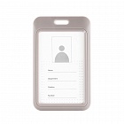 Bholder KPV-8639G пластиковый карман вертикальный, серый