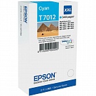 Epson T7012 Картридж голубой C13T70124010