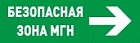 Болид С2000-ОСТ исп.15 световое табло адресное БЕЗОПАСНАЯ ЗОНА МГН