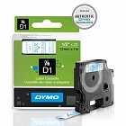 DYMO S0720510/45011 картридж с лентой D1 12 мм голубой/прозрачная лента