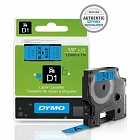 DYMO S0720560/45016 картридж с лентой D1 12 мм черный/синяя лента