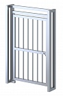 БЛОКПОСТ СТ 8М полноростовая механическая калитка серия СПЕКТР Z