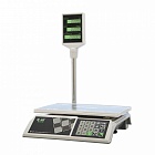 Mertech 3044 торговые настольные весы M-ER 326 ACP-15.2 "Slim" LCD Белые