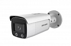 HIKVISION DS-2CD2T47G2-L(C)(2.8mm) 4Мп уличная цилиндрическая IP-камера с LED-подсветкой до 60 м