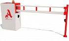 Akermann 270999-4-2 антивандальный откатной шлагбаум цвет белый с красным