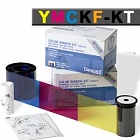 DataCard 535000-011 полноцветная лента YMCKF-KT 300 отпечатков