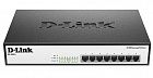 D-Link DES-1008P+/A1A PoE коммутатор 8-портовый