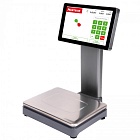 Mertech 3688 фасовочные настольные весы M-ER 224 U-32.5 STEEL LCD USB без дисплея, без АКБ