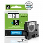 DYMO S0720830/45803 картридж с лентой D1 19 мм черный/белая лента