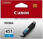 Canon CLI-451C картридж голубой 6524B001