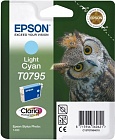 Epson T0795 Картридж светло-голубой C13T07954010