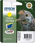 Epson T0794 Картридж желтый C13T07944010