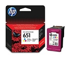 HP №651 картридж трехцветный C2P11AE