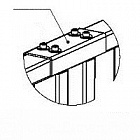 PERCo-RF01 0-06 накладка верхняя