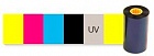 EDIsecure DIC10313 полноцветная лента YMCKUV 750 отпечатков