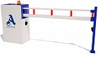 Akermann 270999-4-3 антивандальный откатной шлагбаум цвет белый с синим