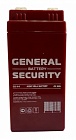 General Security GS 4-4 аккумуляторная батарея