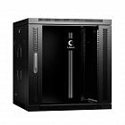 Cabeus 8580c SH-05F-12U60/60-BK шкаф телекоммуникационный настенный 19" 12U дверь стекло