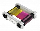 Evolis R6F203M100 полноцветная лента для двусторонней печати, 6-панельная YMCKO-K, 200 отпечатков