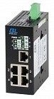 GIGALINK GL-SW-F002-05-I коммутатор неуправляемый на DIN рейку, 5 портов