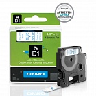 DYMO S0720540/45014 картридж с лентой D1 12 мм синий/белая лента