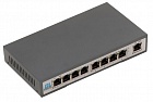 GIGALINK GL-SW-F001-08P коммутатор неуправляемый, 8 PoE + 1 порт