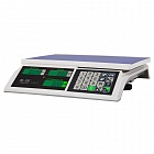 Mertech 3040 торговые настольные весы M-ER 326 AC-15.2 "Slim" LCD Белые
