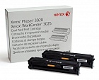 Xerox 106R03048 тонер-картридж черный двойная упаковка