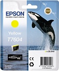 Epson T7604 картридж желтый C13T76044010