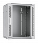 Cabeus 7061c SH-05F-15U60/45 шкаф телекоммуникационный настенный 19" 15U дверь стекло