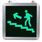 Svetlon MBD-200/55 E27 cветовой указатель ВЫХОД вверх-влево